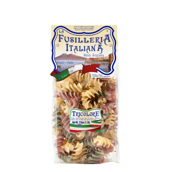 Massa Italiana Gragnano Fusilloni Tricolore 500g